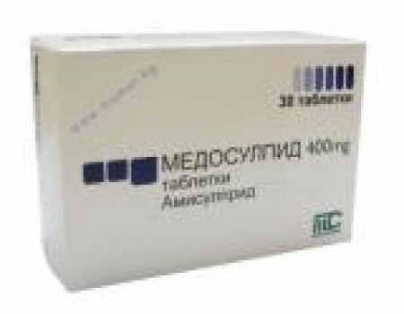 MEDOSULPID 400 mg. 30 tablets
